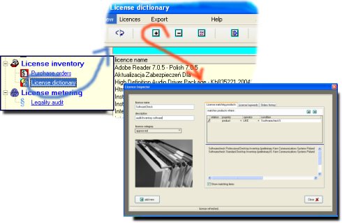 Rozmiar: 81026 bajt������</A>
 
<BR>
<LI>Enter the name of the audited license to the License Dictionary:
<BR>
<IMG SRC=
